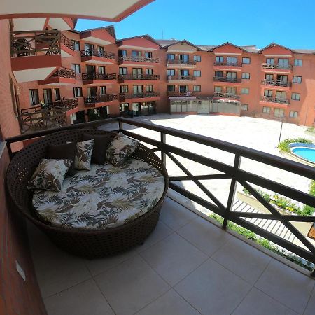 [Kariri 215] 46m², pé na areia, varanda vista mar! Cumbuco Exterior foto