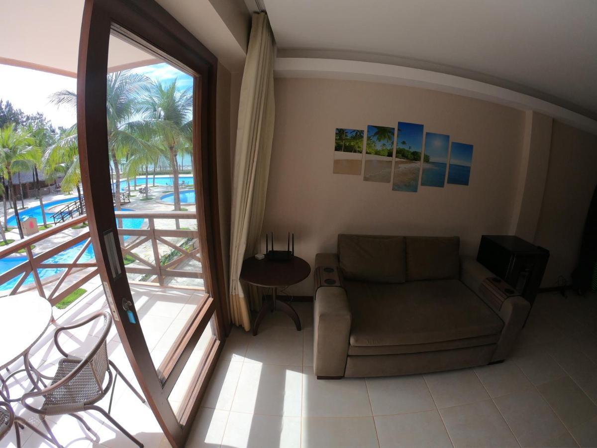 [Kariri 215] 46m², pé na areia, varanda vista mar! Cumbuco Exterior foto