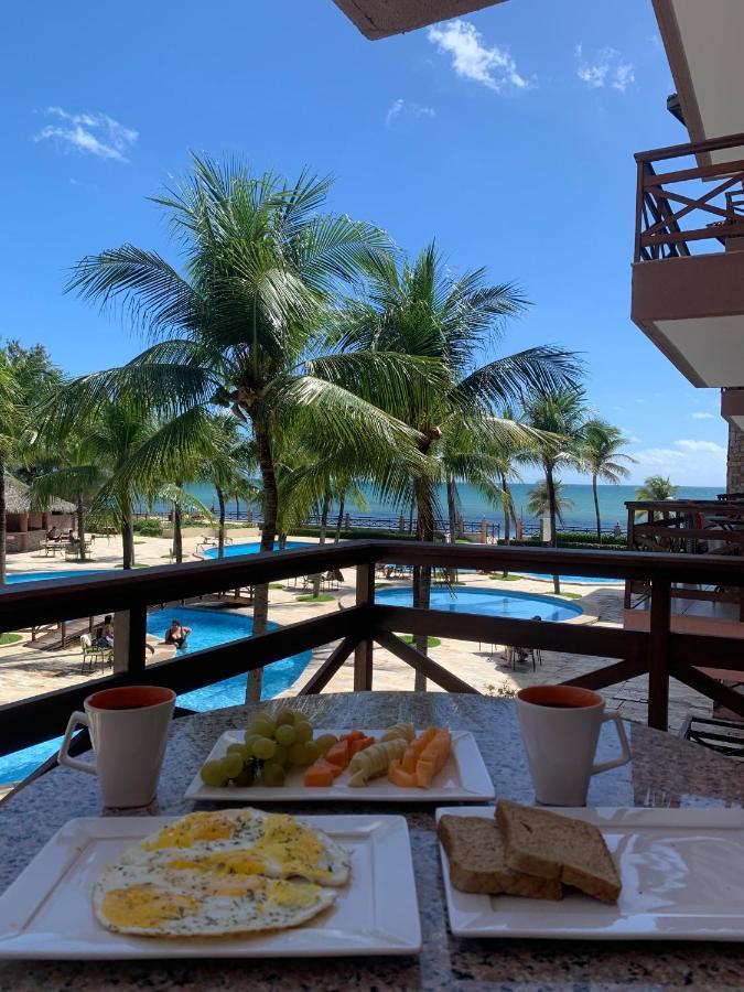 [Kariri 215] 46m², pé na areia, varanda vista mar! Cumbuco Exterior foto