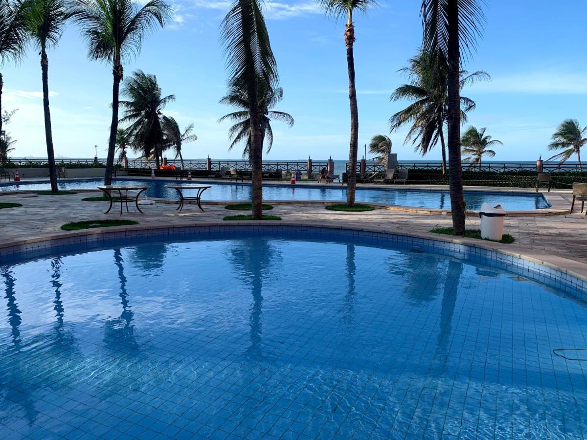 [Kariri 215] 46m², pé na areia, varanda vista mar! Cumbuco Exterior foto