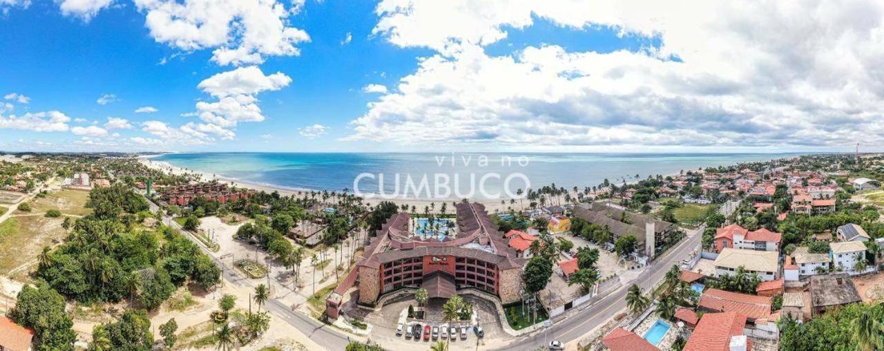 [Kariri 215] 46m², pé na areia, varanda vista mar! Cumbuco Exterior foto