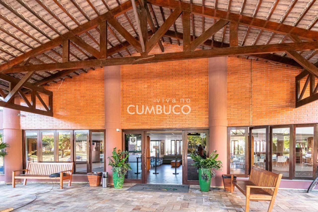 [Kariri 215] 46m², pé na areia, varanda vista mar! Cumbuco Exterior foto