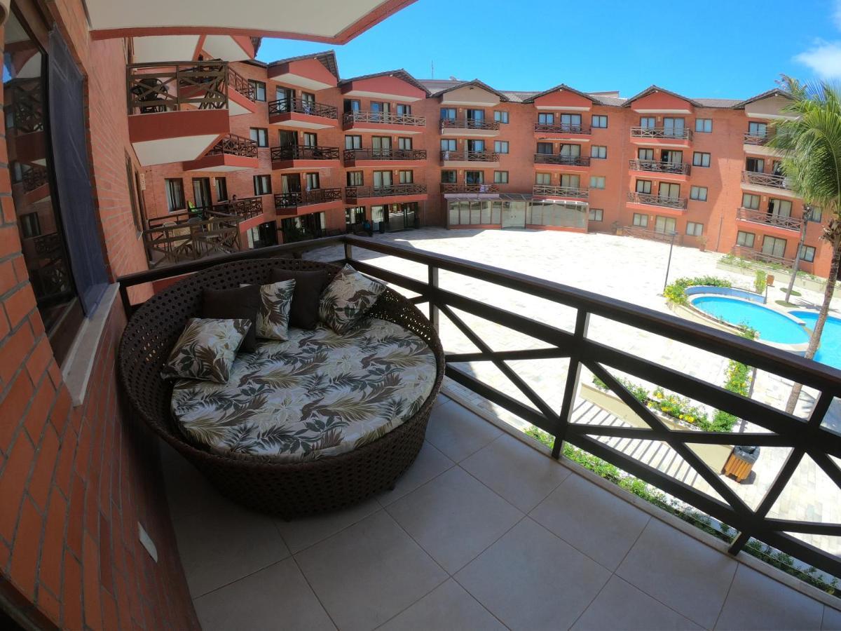 [Kariri 215] 46m², pé na areia, varanda vista mar! Cumbuco Exterior foto
