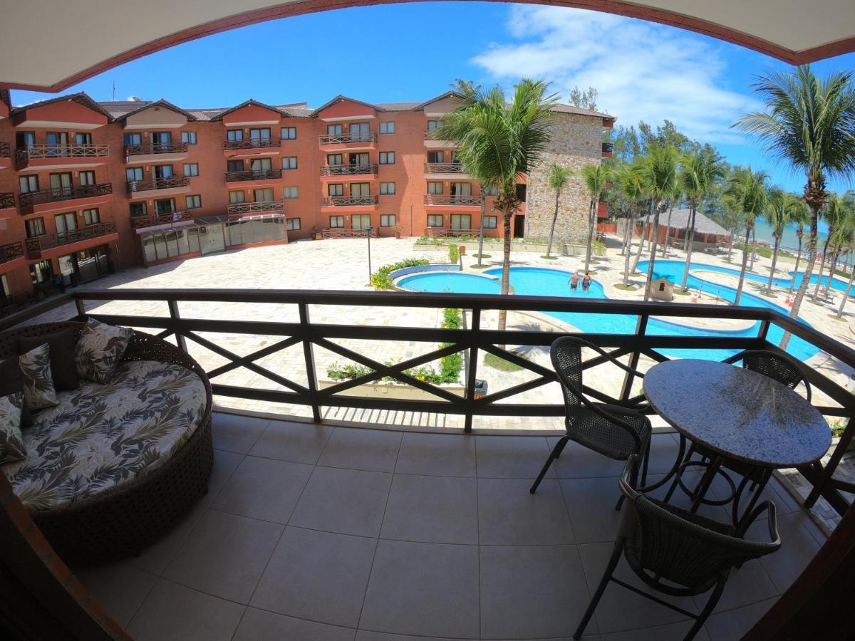 [Kariri 215] 46m², pé na areia, varanda vista mar! Cumbuco Exterior foto